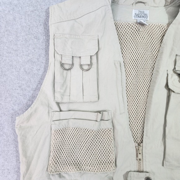 The Nature Company Vest Adult Large Hiking Fishing Outdoor Hunting Photographer - Picture 2 of 16